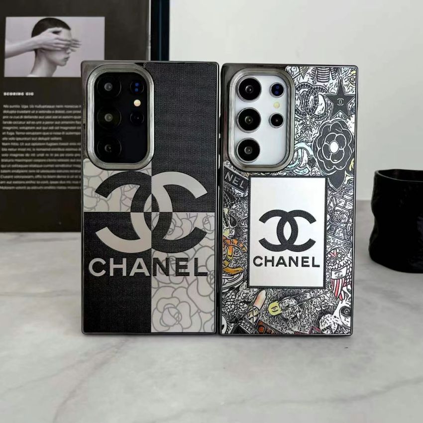 ギャラクシーs24 ultraカバー chanel ㇳラング